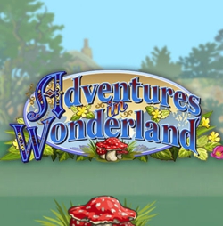 Adventures in Wonderland Slot Logo