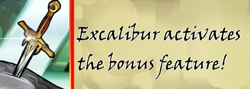 Castle Cashalot Excalibur Bonus