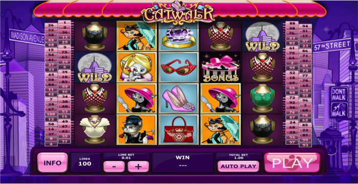 Catwalk Slot Screenshot