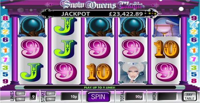 Snow Queen's Magic Slot Screenshot